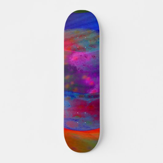 Skateboard Patinage en couleur (Devant)
