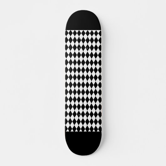 Skateboard Patinage en diamant noir (Devant)