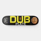 Skateboard Patinage en DUB PLAQUE (Horz)