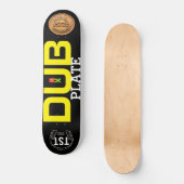 Skateboard Patinage en DUB PLAQUE (Recto)