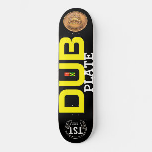 Skateboard Patinage en DUB PLAQUE