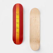 Skateboard Patinage en Espagne (Recto)