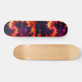 Skateboard Patinage en feu (Horz)