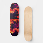 Skateboard Patinage en feu (Recto)