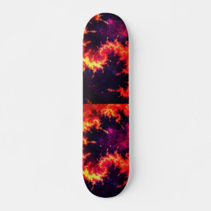 Skateboard Patinage en feu