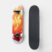 Skateboard Patinage en flamme 8 1/8" (Recto)