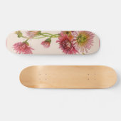 Skateboard Patinage en fleurs (Horz)