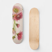 Skateboard Patinage en fleurs (Recto)