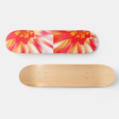 Skateboard Patinage en fleurs (Horz)