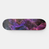 Skateboard Patinage en galaxie violette (Horz)