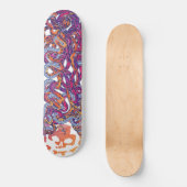 Skateboard Patinage en graffiti Octopus (Recto)