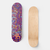 Skateboard Patinage en graffiti Octopus (Recto)
