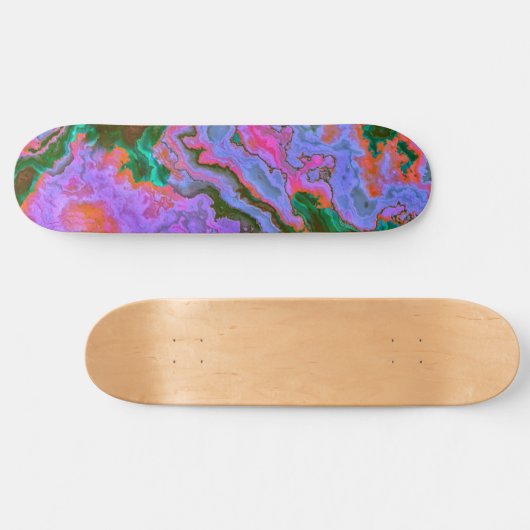 Skateboard Patinage en marbre aigre (Horz)