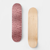 Skateboard Patinage en métal rose (Recto)