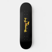 Skateboard Patinage en pot de miel, Wall Art (Recto)