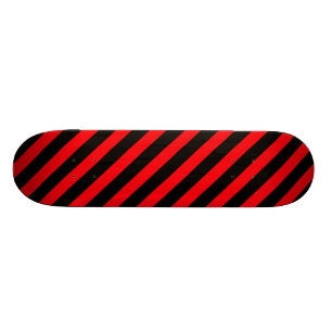 Skateboard Patinage en rouge noir