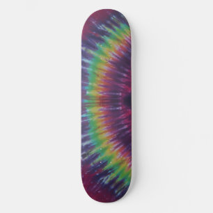 Skateboard Patinage en teinture à carreaux vert