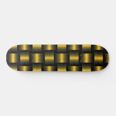 Skateboard Patinage en treillis doré (Horz)