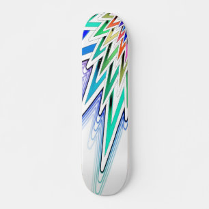 Skateboard Patinage étoile Abstrait
