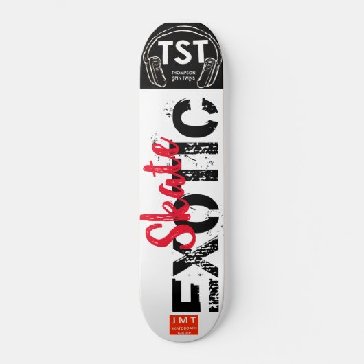 Skateboard Patinage EXOTIQUE (Recto)