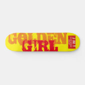 Skateboard Patinage FILLE GOLDEN, pont de 7 ¾ po (Horz)