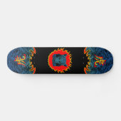 Skateboard Patinage Fire Tiger 3 (Horz)