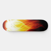 Skateboard Patinage Flames (Horz)