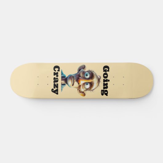 Skateboard Patinage fou (Horz)