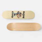Skateboard Patinage fou (Horz)