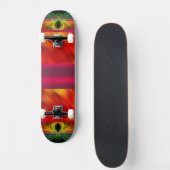 Skateboard Patinage futuriste (Devant)