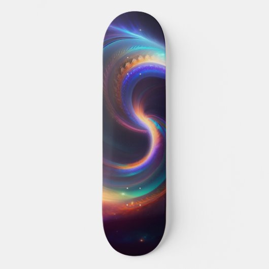 Skateboard Patinage Galaxy (Recto)