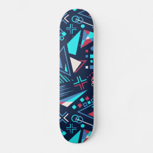 Skateboard Patinage géométrique
