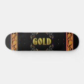 Skateboard Patinage Gold (Horz)