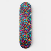 Skateboard Patinage Graffiti cool (Recto)
