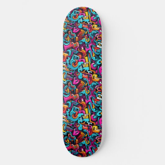 Skateboard Patinage Graffiti cool (Recto)