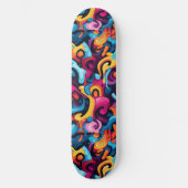 Skateboard Patinage Graffiti cool (Recto)