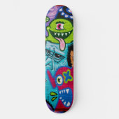 Skateboard Patinage Graffiti cool (Recto)