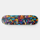 Skateboard Patinage Graffiti cool (Horz)