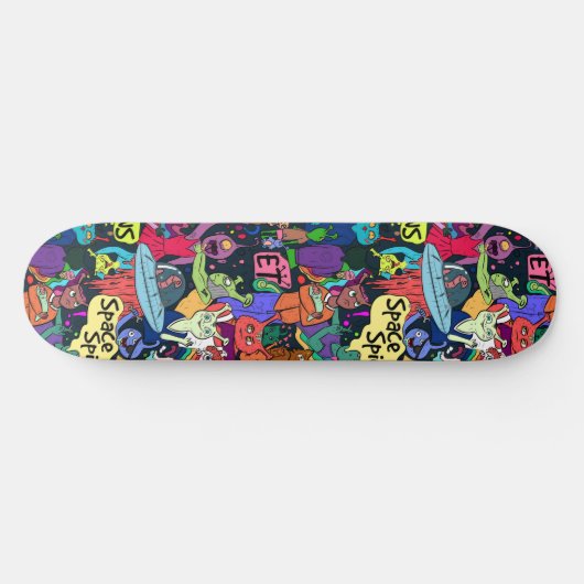 Skateboard Patinage Graffiti cool (Horz)