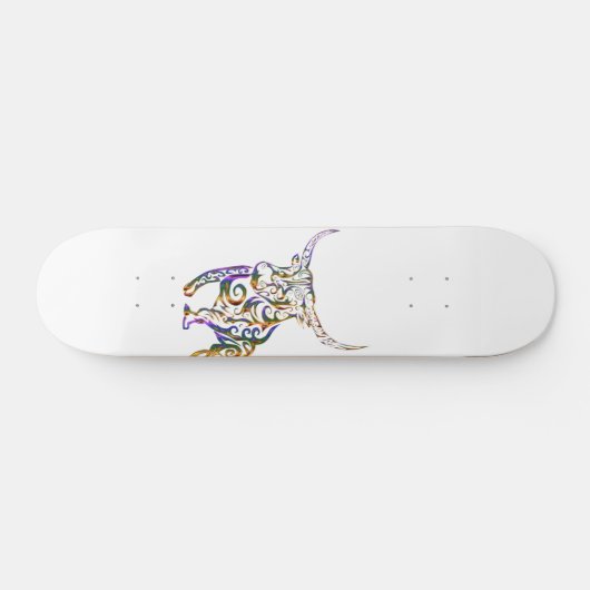 Skateboard Patinage graphique de conception de taureaux (Horz)