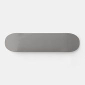 Skateboard Patinage gris clair solide (Horz)