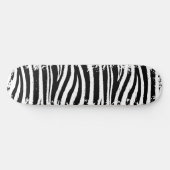 Skateboard Patinage Grunge Zebra (Horz)