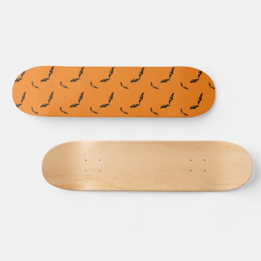 Skateboard Patinage Halloween/chauve-souris (Horz)