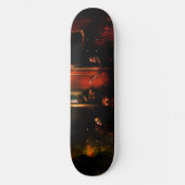 Skateboard Patinage Halloween déplaisant (Recto)