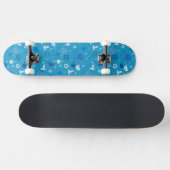 Skateboard Patinage Hanoukka Stars (Horz)