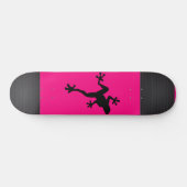 Skateboard Patinage Hot Pink Tree Frog (Horz)
