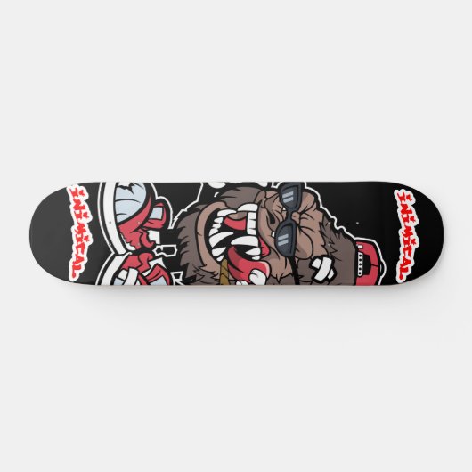Skateboard Patinage inimical Gorilla Deck (Horz)