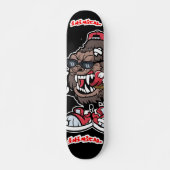 Skateboard Patinage inimical Gorilla Deck (Devant)