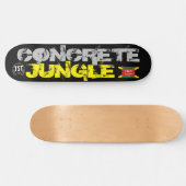 Skateboard Patinage JUNGLE EN BÉTON (Horz)