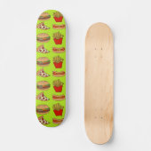 Skateboard Patinage Junkfood (Recto)